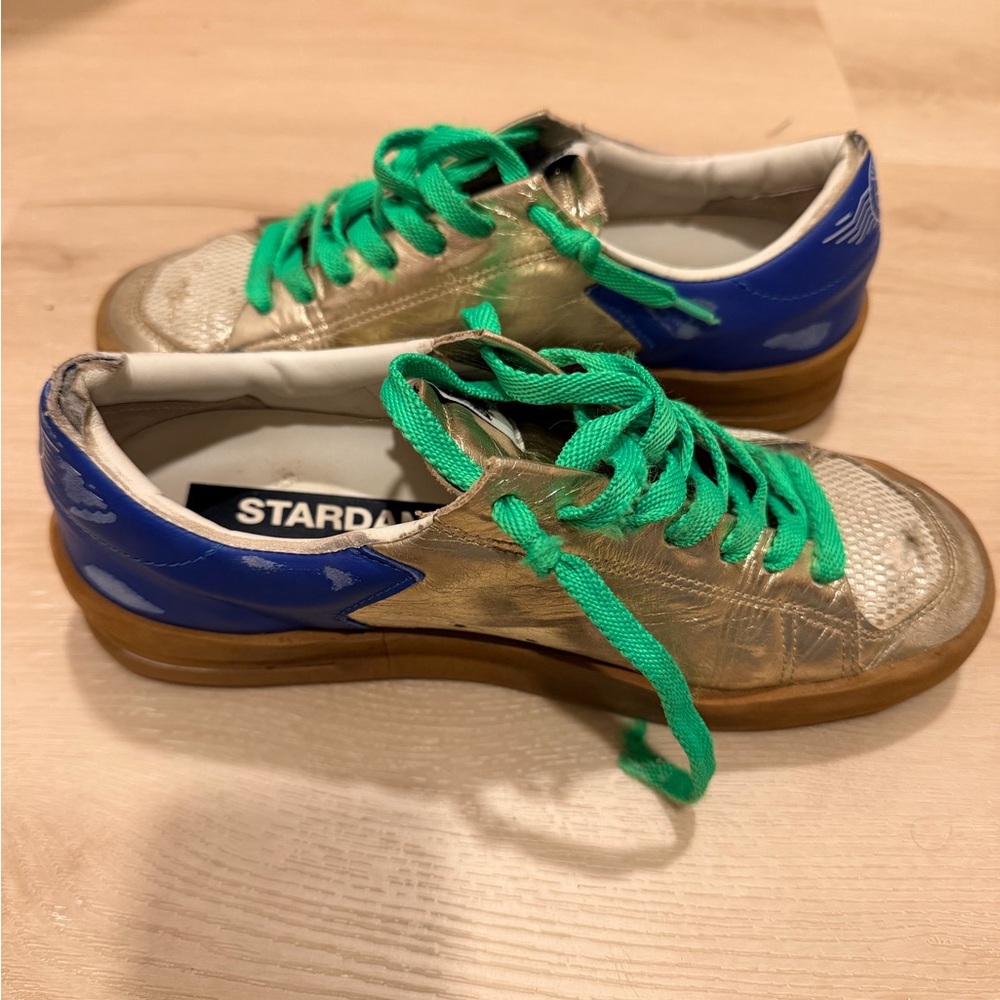 Golden Goose Stardan sneakers Limited Edition with Green Laces